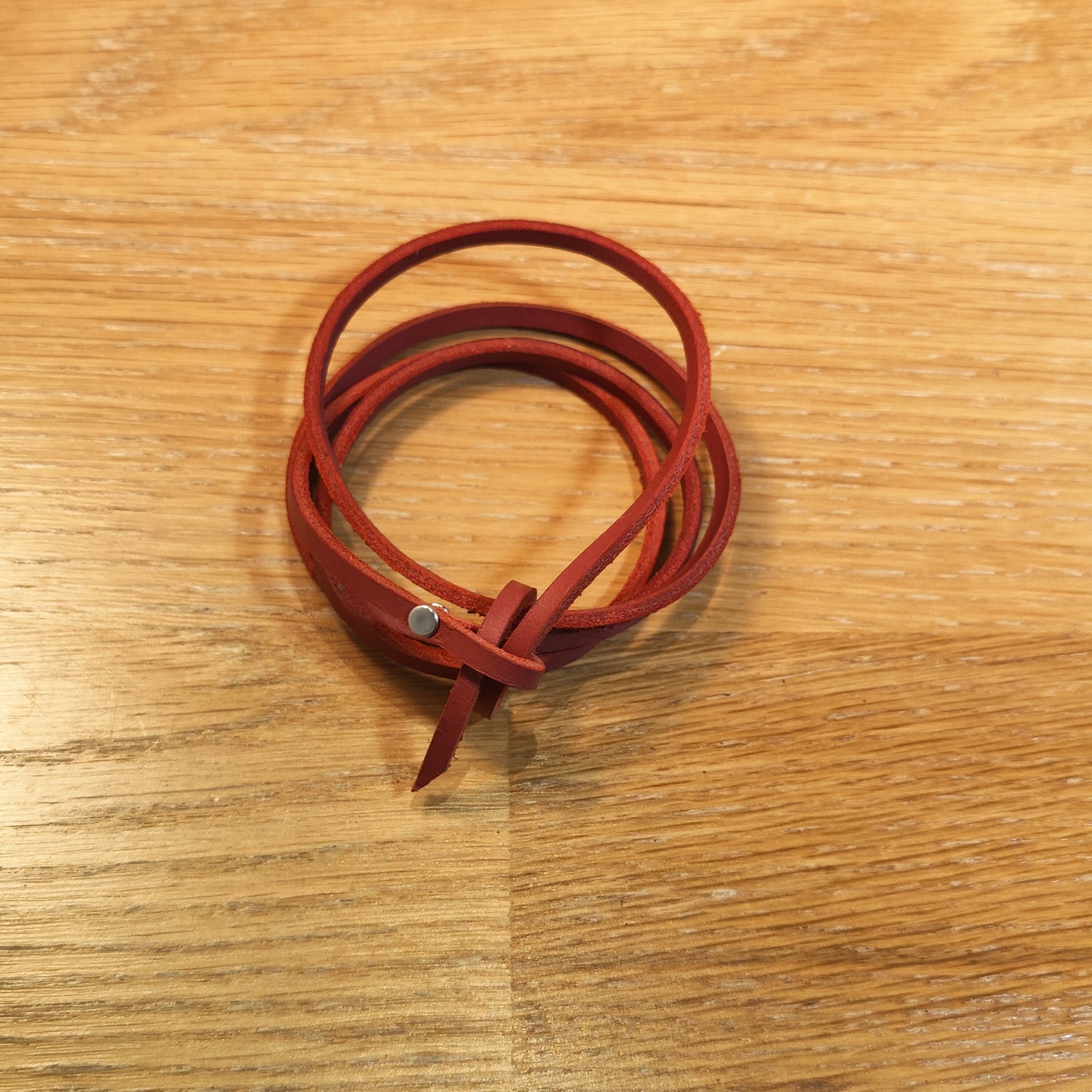 Bracelet cuir - Doublement Simple